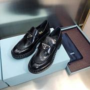 Black Chocolate brushed leather loafers - 2DE127_055_F0002 - 4