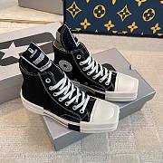 Converse TURBODRK Chuck Taylor All-Star 70 Hi Rick Owens DRKSHDW Black - 172344C - 3