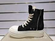 Rick Owens DRKSHDW Double Bumper High Black - DS19F6803 MU 09 - 4