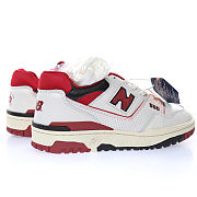 New Balance 550 Aime Leon Dore White Red - BB550AE1 - 3