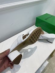 Bottega Veneta White Band Mules - 2