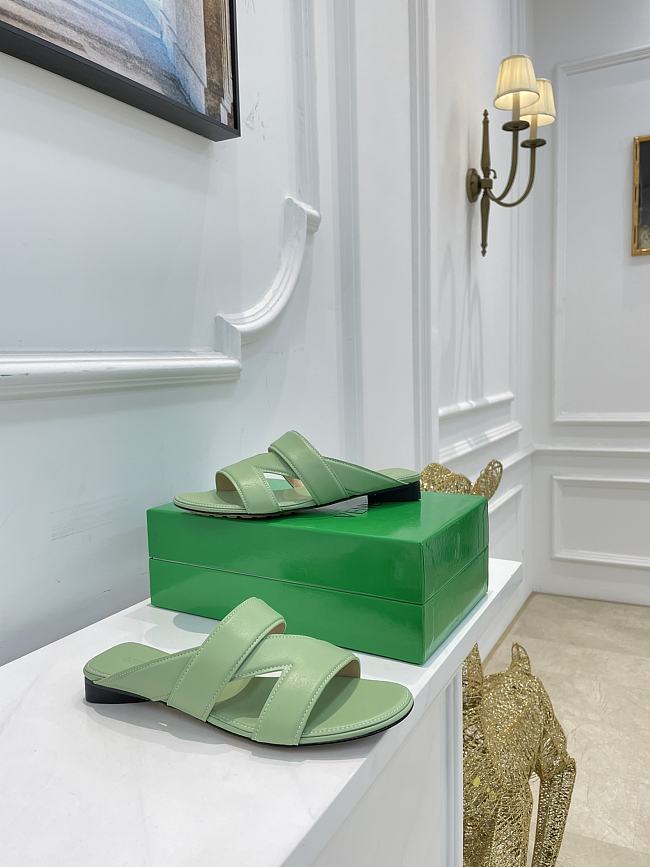 Bottega Veneta Green Sandals - 1