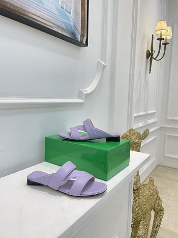 Bottega Veneta Purple Sandals