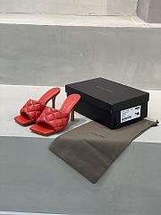 Bottega Veneta Red Paded Sandals - 2