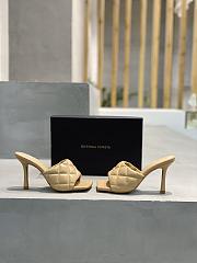 Bottega Veneta Beige Paded Sandals - 4