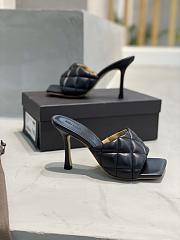 Bottega Veneta Black Paded Sandals - 1