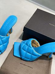 Bottega Veneta Blue Paded Sandals - 3