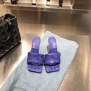 Bottega Veneta Purple Paded Sandals - 4