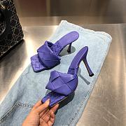 Bottega Veneta Purple Paded Sandals - 5