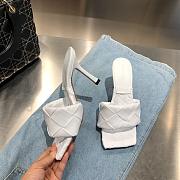 Bottega Veneta White Paded Sandals - 4