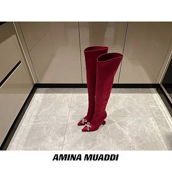  Amina Muaddi Boots 0055