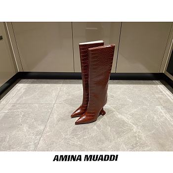 Amina Muaddi Boots 0070