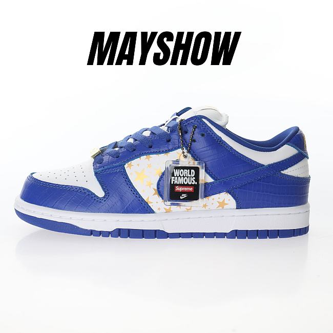 Nike SB Dunk Low Supreme Stars Hyper Royal (2021) - DH3228-100 - 1