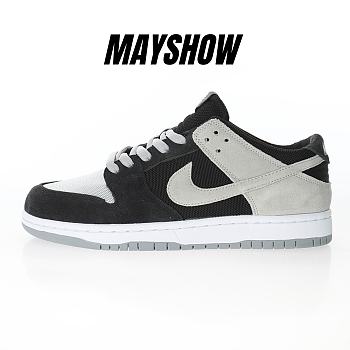 Nike Sb Zoom Dunk Low Pro Black/Wolf Grey-White-White  - 854866-001