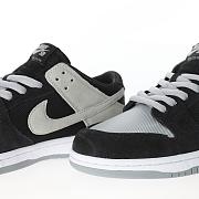 Nike Sb Zoom Dunk Low Pro Black/Wolf Grey-White-White  - 854866-001 - 5