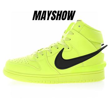 Nike Dunk High AMBUSH Flash Lime - CU7544-300