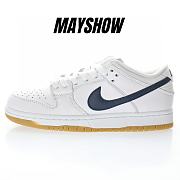 Nike SB Dunk Low Orange Label White Navy - CZ2249-100 - 1