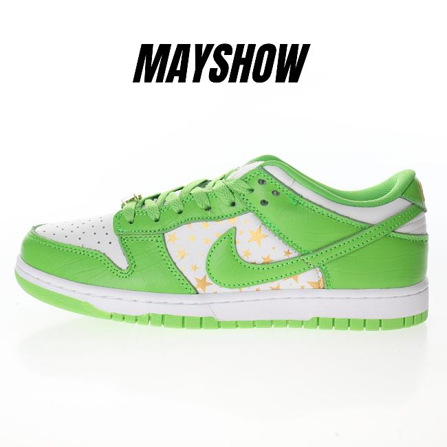 Nike SB Dunk Low Supreme Stars Mean Green (2021) - DH3228-101 - 1