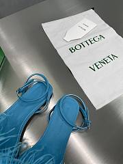 Bottega Veneta Blue Feather Dot Sandals - 2