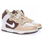 Nike Dunk High Light Chocolate - DH5348-100 - 3