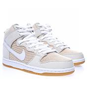 Nike SB Dunk High Pro ISO Orange Label Unbleached Natural - DA9626-100 - 4