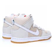 Nike SB Dunk High Pro ISO Orange Label Unbleached Natural - DA9626-100 - 3