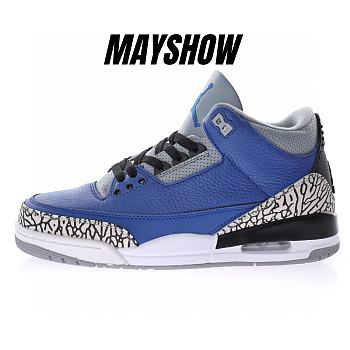 Air Jordan 3 Retro Varsity Royal Cement -  CT8532-400 