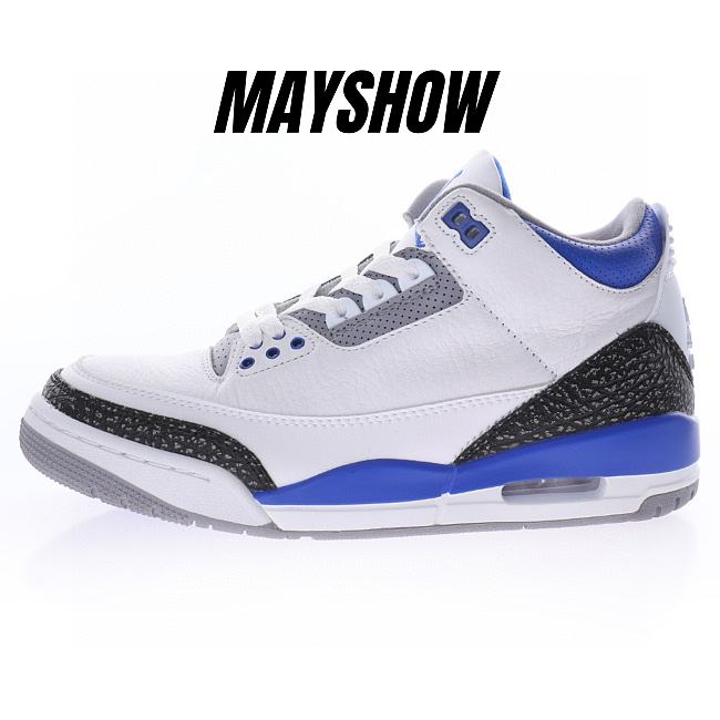 Air Jordan 3 Retro Racer Blue - CT8532-145 - 1