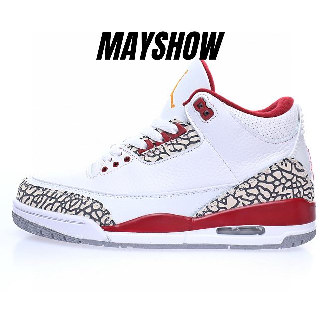 Air Jordan 3 Retro Cardinal Red - CT8532-126 - 1