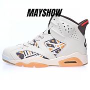 Air Jordan 6 Retro Quai54 Sail Brown (2020) - CZ4152-100 - 1