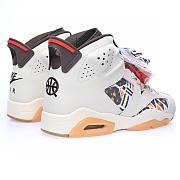 Air Jordan 6 Retro Quai54 Sail Brown (2020) - CZ4152-100 - 4