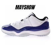 Air Jordan 11 Retro Low White Concord - AH7860-100  - 1