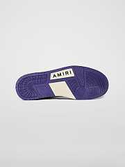 AMIRI Skel Panelled High Top Gold Purple - 4