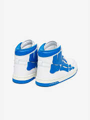 AMIRI Skel Panelled High Top White Blue - MFS002123 - 4