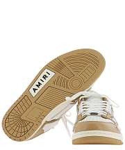 AMIRI Skel Top Low White Tan - 4