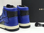 AMIRI Skel Panelled High Top Blue Black - MFS002-013 - 3