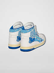 AMIRI Skel Panelled High Top Bandana Blue - 5