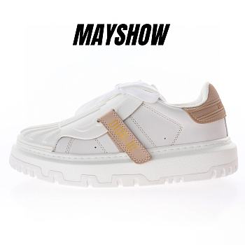 Dior-ID Sneaker White and Nude Calfskin and Rubber - KCK278BCR_S28W