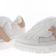 Dior-ID Sneaker White and Nude Calfskin and Rubber - KCK278BCR_S28W - 2