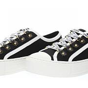 Dior Walk'N'Dior Low Top Black Canvas - KCK177CVA_S12X - 5