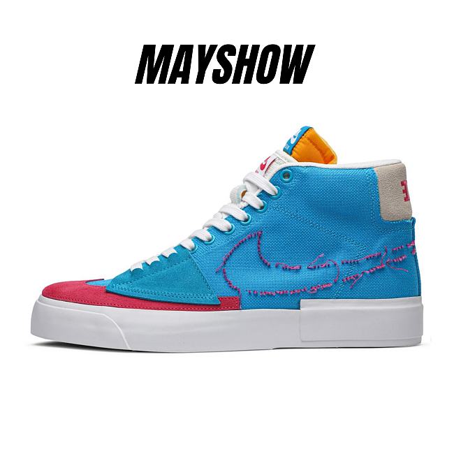 Nike Blazer Mid SB Edge Hack Pack Blue - CI3833-400  - 1