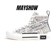 Dior B23 High Top Daniel Arsham Newspaper - 3SH118YUO_H069 - 1