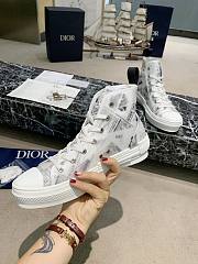 Dior B23 High Top Daniel Arsham Newspaper - 3SH118YUO_H069 - 4