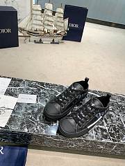 Dior B23 Low Top Canvas Oblique Black - 3SN249YJP_H960 - 2