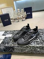 Dior B23 Low Top Canvas Oblique Black - 3SN249YJP_H960 - 3