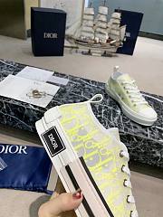 Dior B23 Low White Yellow Oblique - 3SN249YNT_H160 - 3