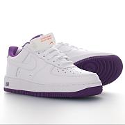 Nike Air Force 1 Low '07 White Voltage Purple - CJ1380-100 - 3