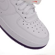 Nike Air Force 1 Low '07 White Voltage Purple - CJ1380-100 - 5