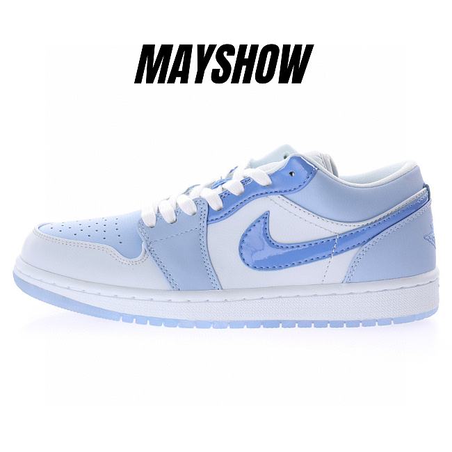 Air Jordan 1 Low Mighty Swooshers Blue - DM5442-040 - 1