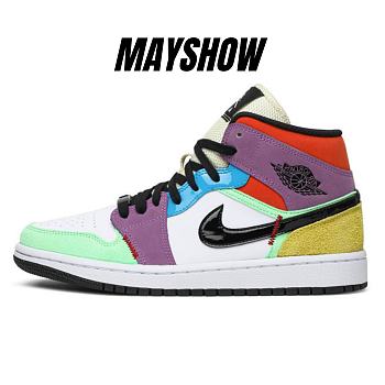 Air Jordan 1 Mid SE Multi-Color - CW1140-100